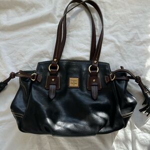 Dooney & Bourke Black Leather Shoulder Bag